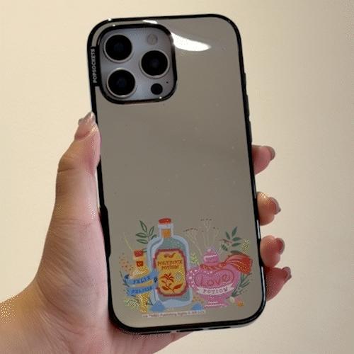 【哈利波特·魔法动植物】妖怪们的妖怪书·MagSafe圆啪嗒 MAGSAFE磁吸手机气囊支架 Round圆啪嗒系列 Harry Potter 绿色 商品图2