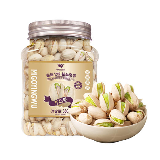 咪go鹦鹉 美国开心果 380g 商品图0