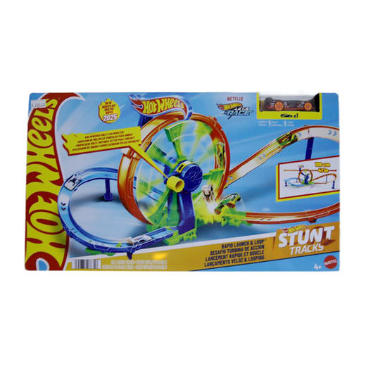 美泰 风火轮环形涡轮大回环特技套装MATCJBX65 商品图0