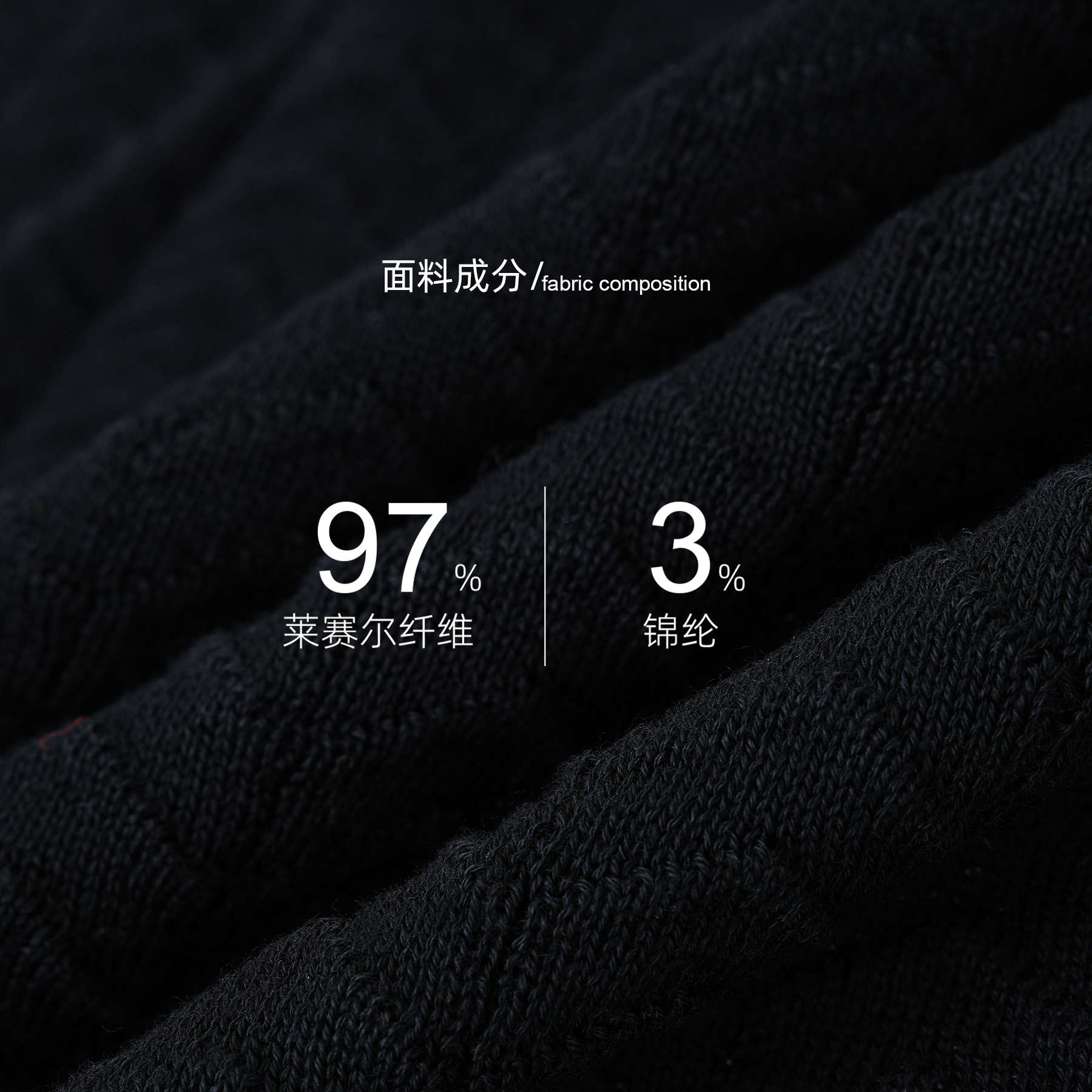 「鱼骨纹肌理」秦磊男装经典撞色翻领针织POLO衫LL-WSSY1061 N6商品图3