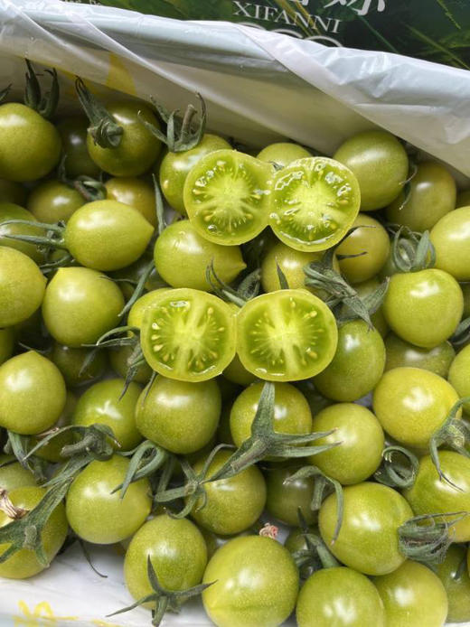 青番茄🍅圆润饱满，不酸不甜腻，热量低水份足💦，减脂也能吃到爽 商品图5