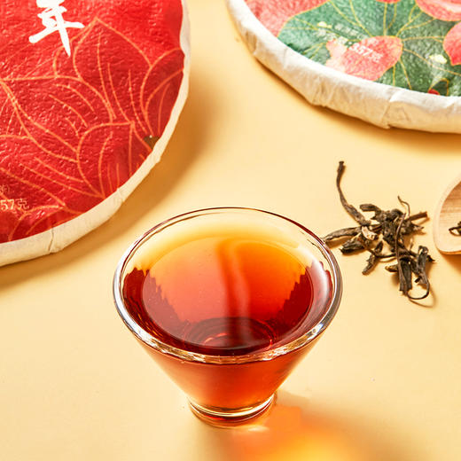 雀牌·露华春.锦华锦年双饼礼盒375g×2 商品图0