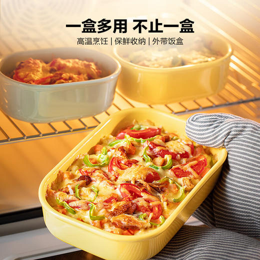 【专柜-北鼎】北鼎陶瓷饭盒猪猪盒可微波加热学生便当盒上班族陶瓷饭盒大容量 商品图9