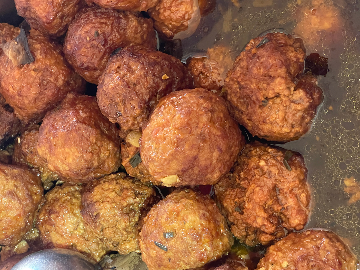 【6只】红烧肉圆