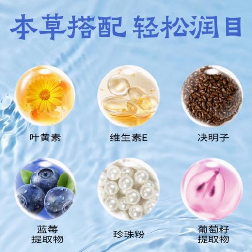 【热销】蔡氏福宁润目贴 缓解眼疲劳干涩 冷敷润眼 本草穴位叶黄素护眼贴 商品图1