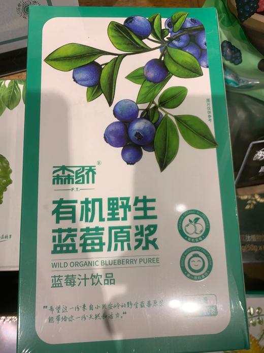 有机野生蓝莓原浆 商品图0