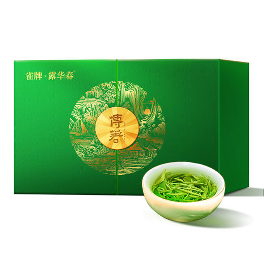 雀牌·露华春.吉祥如意.龙井茶礼盒250g 商品图4