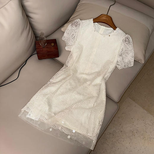 【不退不换】良木礼蕾丝连衣裙（X7270） 商品图1