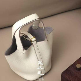 【现货】良木礼14CM菜篮子牛皮包（0304）