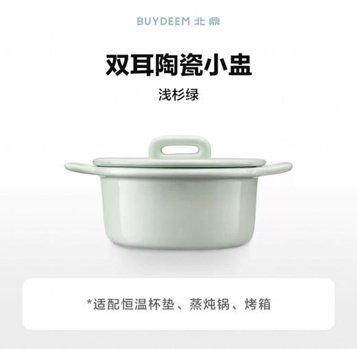 链接待更新【专柜-北鼎】北鼎 CT1002/A2 双耳陶瓷小盅 浅杉绿 240ml 商品图6