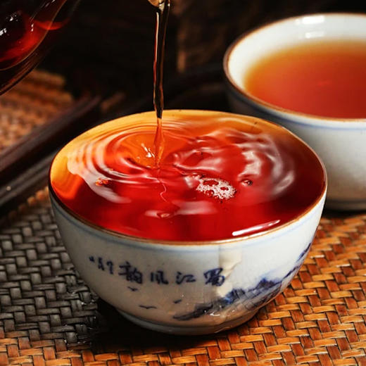 雀牌·露华春.福气满盈.宫廷普洱茶礼盒250g 商品图2