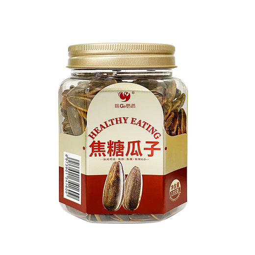咪go鹦鹉 焦糖瓜子 135g 商品图0