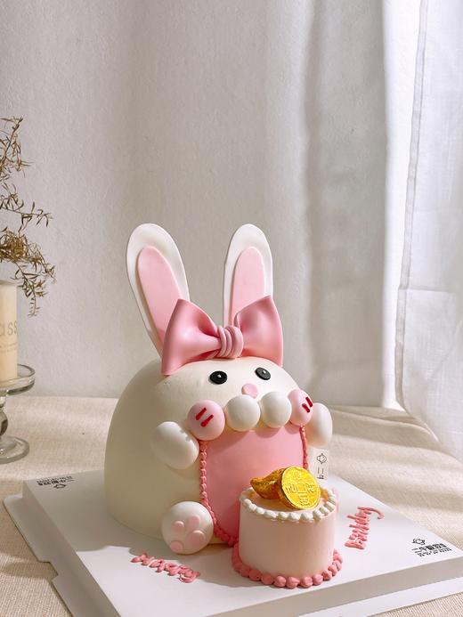 翻糖加高定制-可爱兔 商品图1