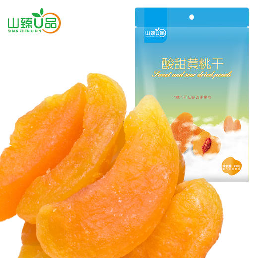 山臻U品黄桃干200g 商品图4