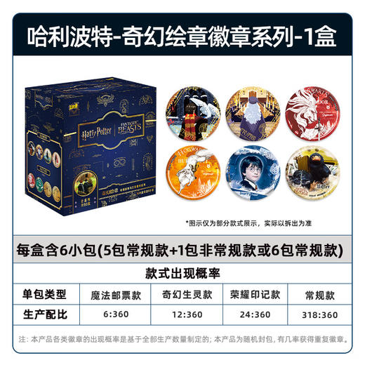 卡游 哈利波特马口铁徽章系列-奇幻绘章-第2弹KAYCYHP-WBZJ-02 商品图1