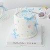 四寸|冰蓝·蝴蝶结【B5107】 商品缩略图1