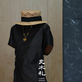 【预售7天】良木礼香云纱真丝上衣（X7394）