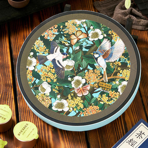 雀牌·露华春-金罐茶茉莉花茶礼盒60g 商品图3