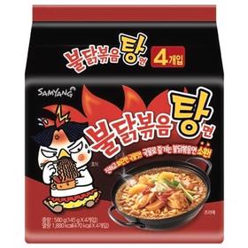 三洋火鸡汤面(145gx4)삼양 불닭볶음탕면