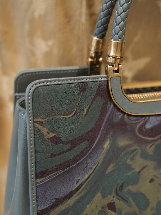 盛唐婧| 扶摇手提包-墨绿[特价品] 商品图2