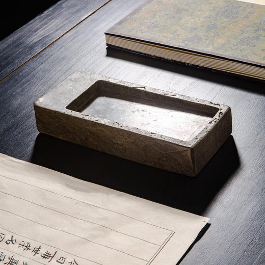 汉晋“古兽图”古砖制砚 商品图8