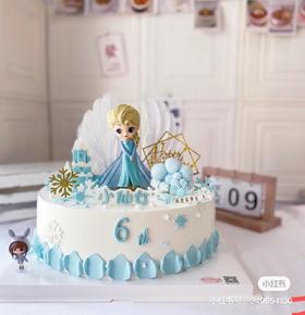 艾莎款蛋糕1