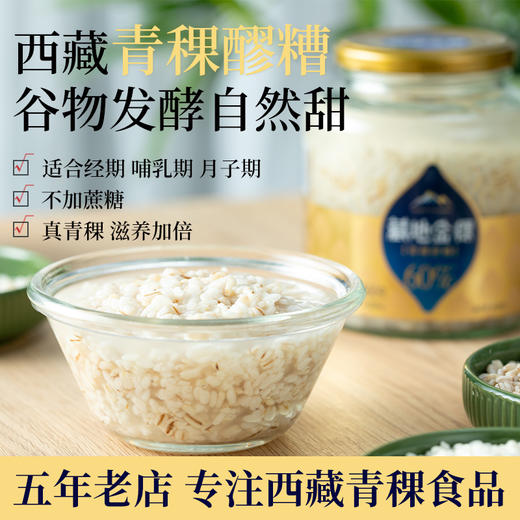 藏地金稞青稞醪糟560g*1瓶+青稞米酒620g*1瓶 商品图1