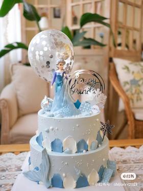 艾莎双层款蛋糕11