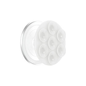 【Suck up 泡泡吸】雪山白·MagSafe圆啪嗒 MAGSAFE磁吸手机气囊支架 Round圆啪嗒系列 白色 吸盘 墙面支架