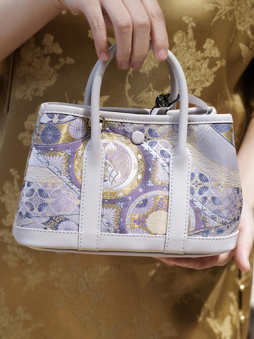 下架|盛唐婧| 汀兰手提包-浅紫[特价品] 商品图3