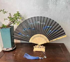 苏绣 原创手工刺绣 折扇（需预定）