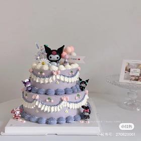 库洛米双层款蛋糕1