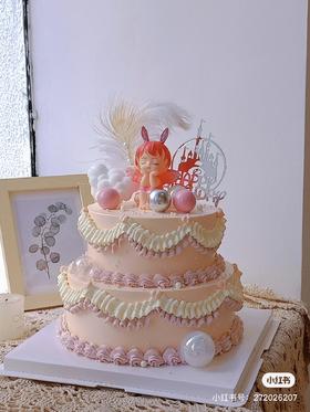 女孩双层款蛋糕5