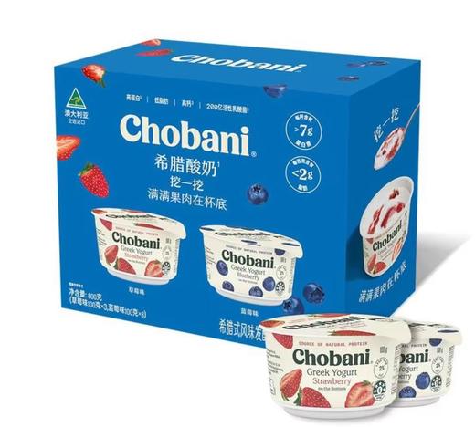 MM Chobani希腊式风味发酵乳组合（一箱6杯） 商品图0