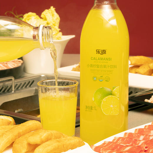 乐源 小青柠复合果汁1L*2 商品图1