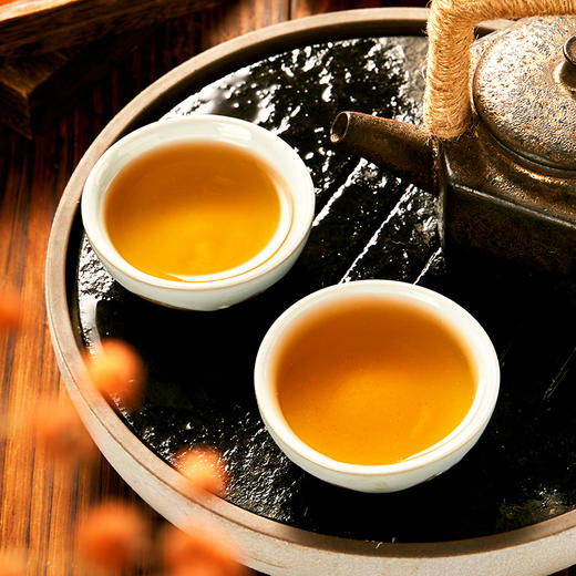 雀牌·露华春陈皮白茶 +老白茶方片壶 商品图3