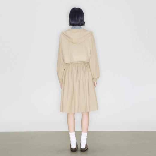 [福利价]lost in echo2024秋季新款户外连帽短外套双层假两件抽绳半裙套装 商品图4