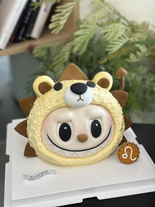 狮子座拉布布定制蛋糕，提前3天以上预定，照片均为手机实物拍照 商品图6