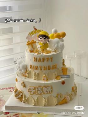 女孩双层款蛋糕11