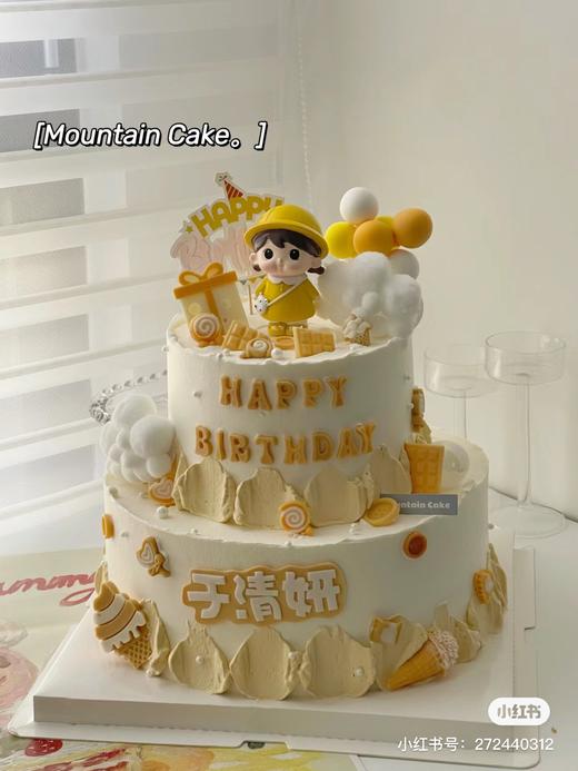 女孩双层款蛋糕11 商品图0