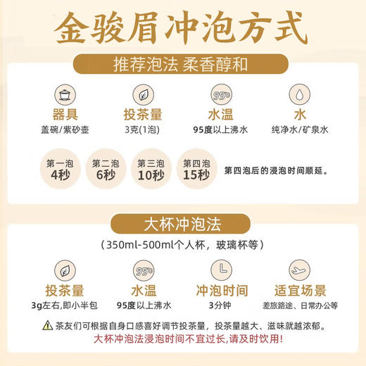 雀牌·露华春.满堂红.金骏眉礼盒192g 商品图5