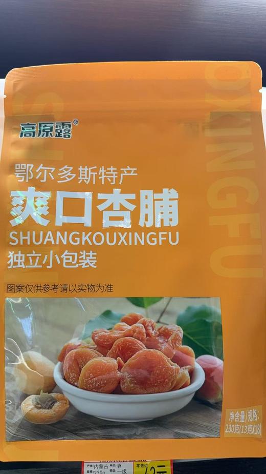【特产】高原露杏脯 230g 商品图0