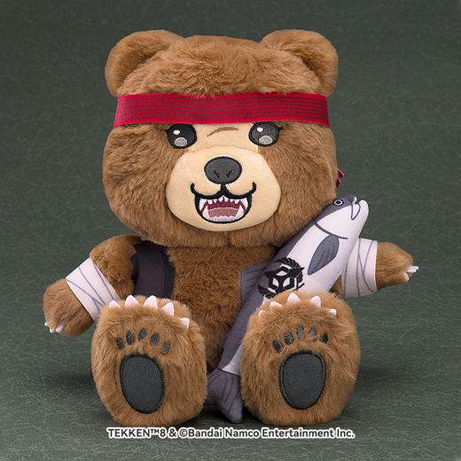 【GSC现货】毛绒玩偶 阿苏塞纳·米拉格罗斯·奥尔蒂斯·卡斯蒂略／熊／谢尔盖·德拉古诺夫 铁拳8 商品图2