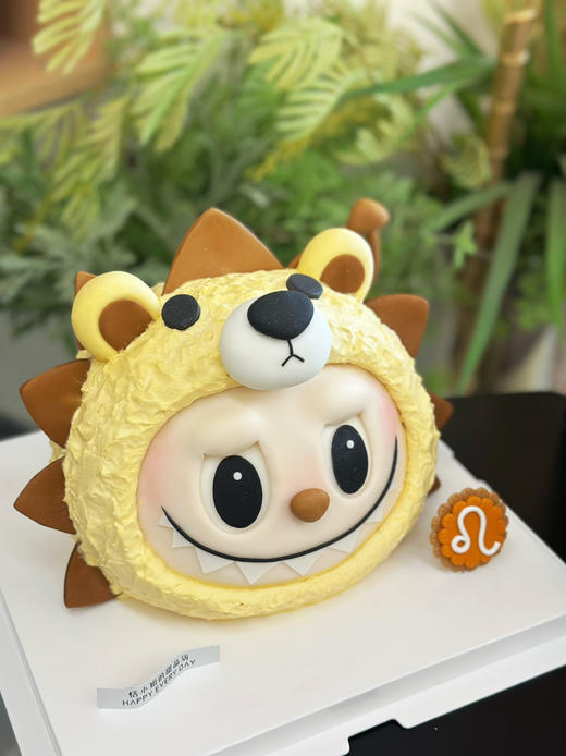 狮子座拉布布定制蛋糕，提前3天以上预定，照片均为手机实物拍照 商品图2