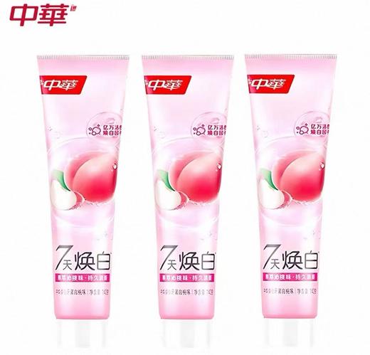 中华焕白牙膏（白桃味） 商品图0
