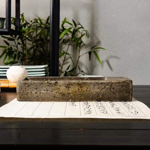 汉晋“古兽图”古砖制砚 商品图3