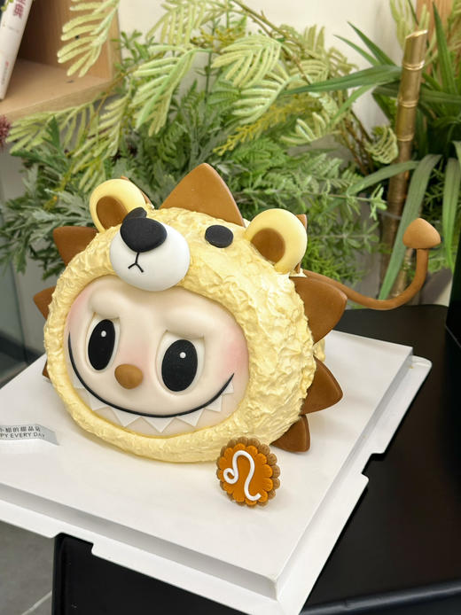 狮子座拉布布定制蛋糕，提前3天以上预定，照片均为手机实物拍照 商品图9