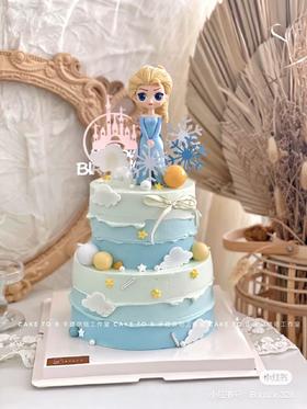 艾莎双层款蛋糕3