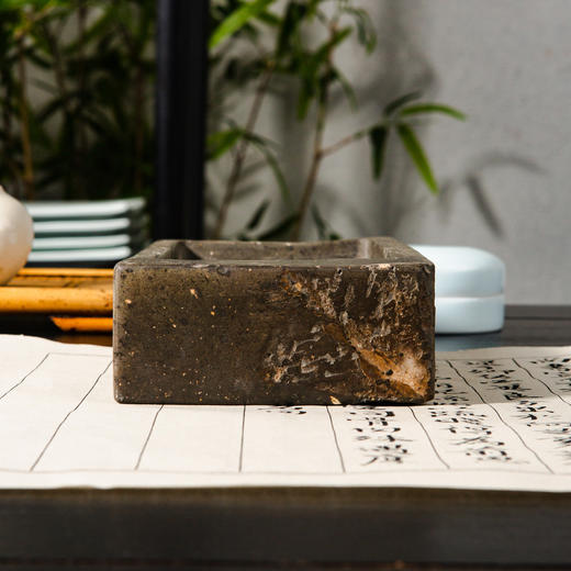 汉晋“古兽图”古砖制砚 商品图4