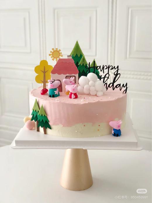 小猪佩奇款蛋糕1 商品图0